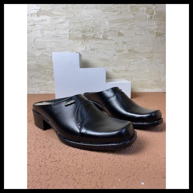 ORIGINAL SCORPION 071330 SEPATU-SANDAL (BUSTONG) FORMAL/CASUAL/PANTOFEL WANITA BAHAN KULIT