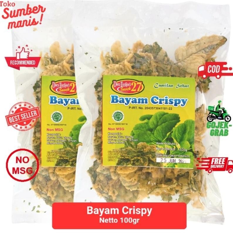 

Trending Bayam Crispy Cap Doea Toedjoeh Oleh Oleh Malang