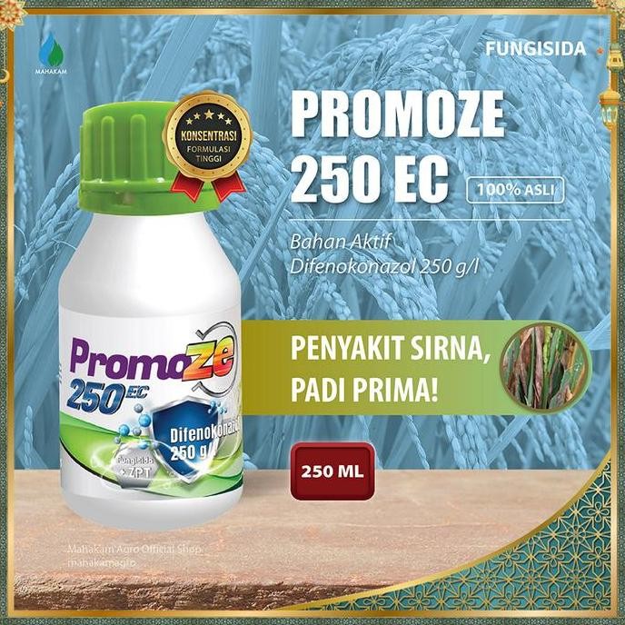 Jual, Promoze 250 Ec - 250 Ml Fungisida Pengendali Penyakit Tanaman Padi Dan Jeruk Hijau