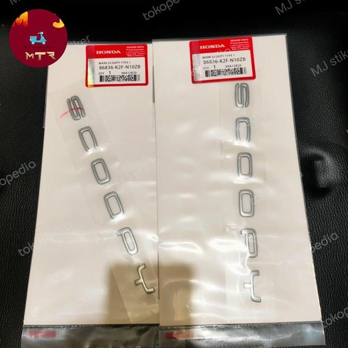 ready emblem Honda Scoopy prestige original