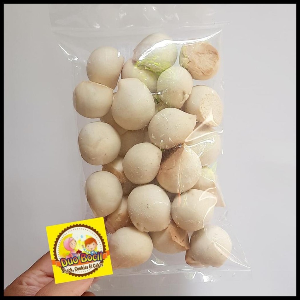 

KUE MINO NOPIA SPESIAL KHAS BANYUMAS 300 GRAM (ADA 2 RASA) DUO BOCIL SNACK