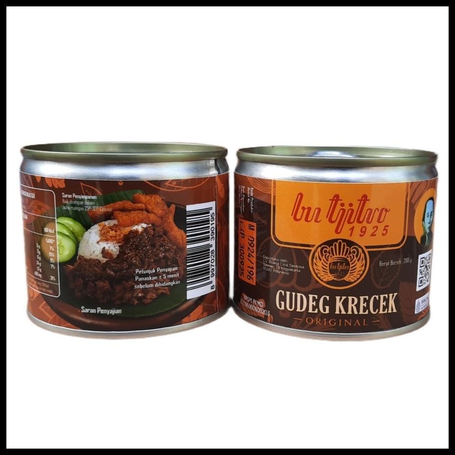 

GUDEG KALENG KRECEK ORIGINAL BU TJITRO 200GRAM
