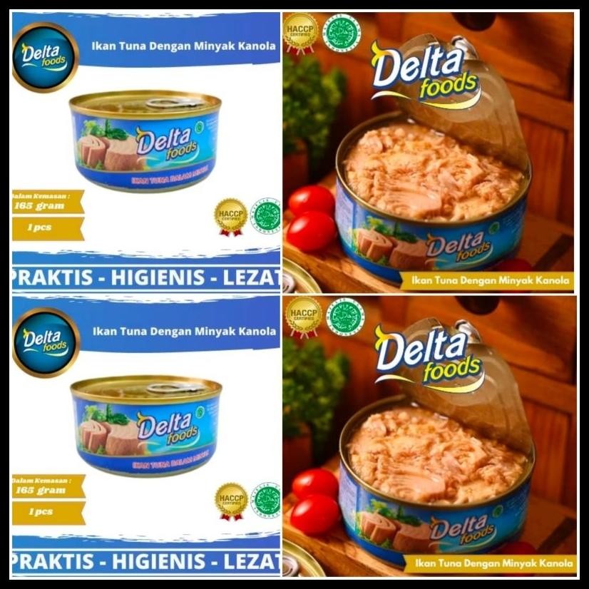 

IKAN TUNA KALENG DELTA FOOD 165GR