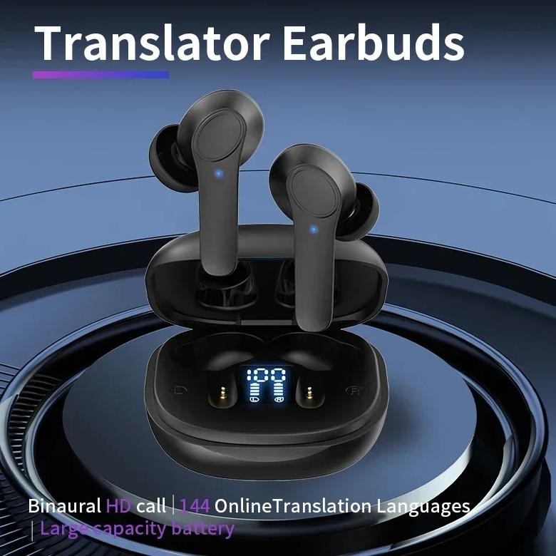 

New Translation Headphones 144 Translanguages instant Translate Smart Voice Translator B11Wireless Bluetooth Translator Earphone