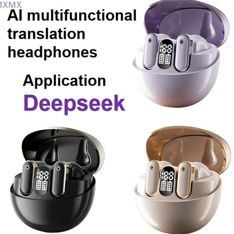 

AI Language Translation Earbuds Real Time Translator Earbuds Translation Device For Travel Business Learning Intelligent
