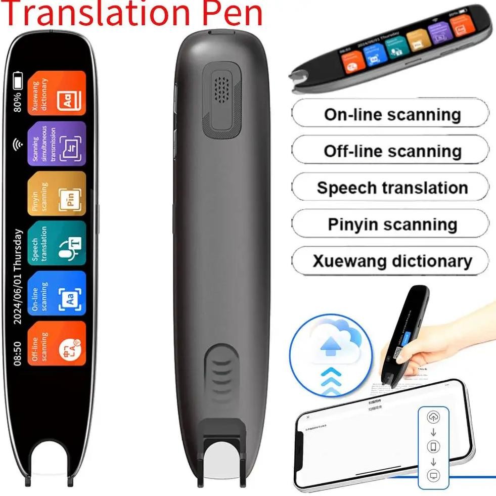 

S65 Translation Pen Scan Reader Device Text Scanning Reading Translator Real Time Intelligent Text Scanning Point Reading Pen