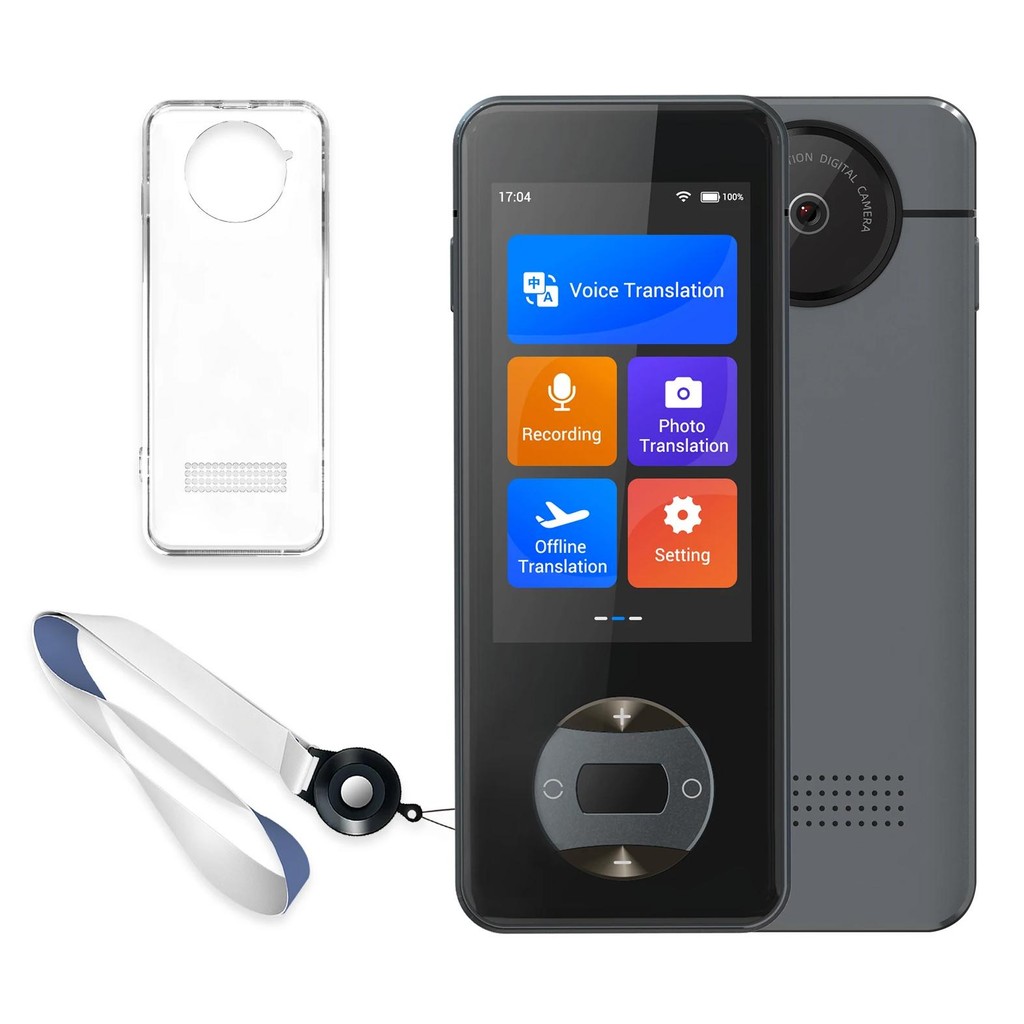 

Wooask W10 Translator,144 Languages, Instant Offline Voice Translator Device,98% Accuracy,Ideal for Travel Business