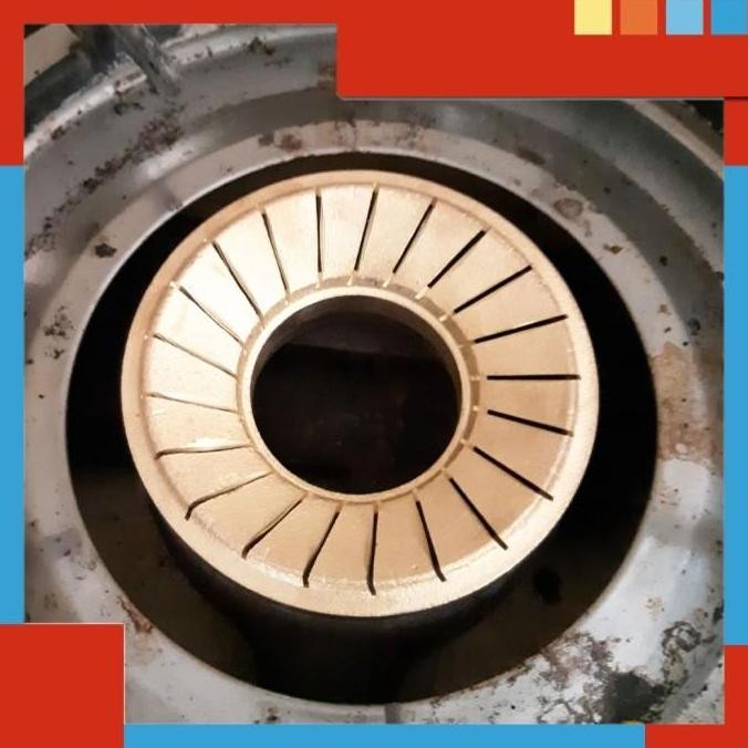 Tersedia Burner Kompor Gas Sanken SG-369DX2 SG 309 DX2 Kuningan SG-369 DX2