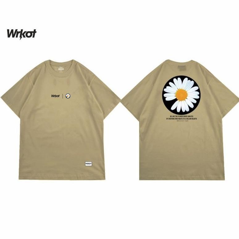 Promo Kaos Baju Workout Streetwear Flower Unisex Premium Terbaik