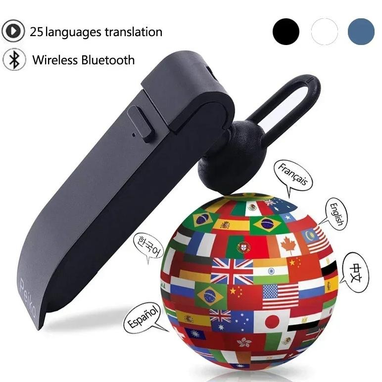 

Voice translator Peiko 25 Bluetooth Translated Earphone Business car Languages Intelligent Wireless handsfree Headset earpuds