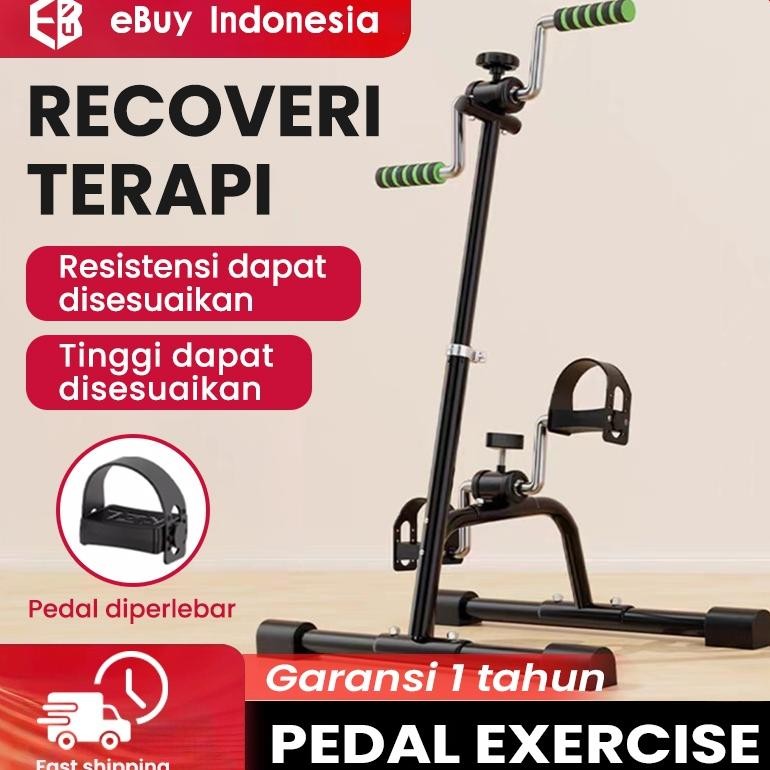 Sepeda Statis-Alat Terapi Stroke Kaki Dan Tangan Olahraga Gym Fitness / Terapi Kaki dan Tangan Pende
