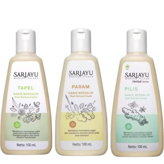 TERBARU - Sariayu Paket Tapel Parem Pilis (3 pcs) New Packaging