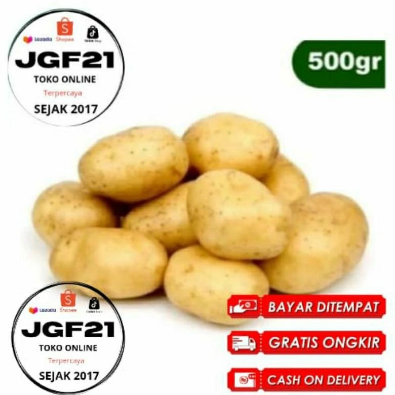 

Tersedia Sekarang Termurah No.1- Kentang Dieng 500Gr Super Sedang Kentang Bahan Dapur Sayuran