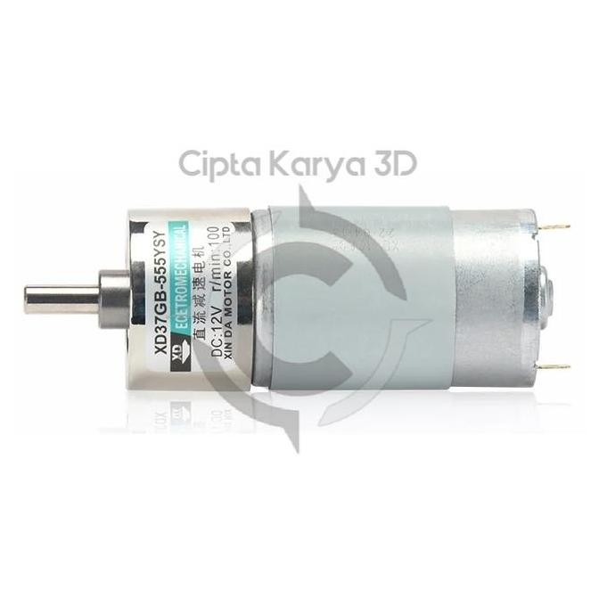 READY Dinamo Dc Motor Gearbox 12v 24v
