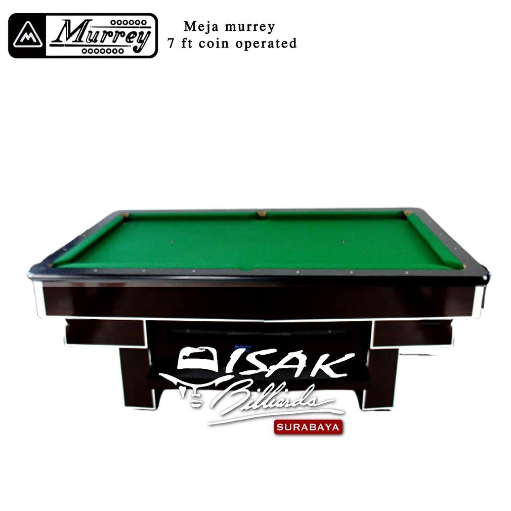 Meja Billiard Murrey 7 ft Bola Kecil / Tanggung Batu Slate Italy - Meja Billiard
