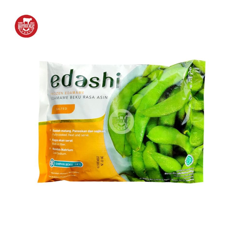 EDASHI Edamame Frozen 500gr, Kacang Edamame Beku