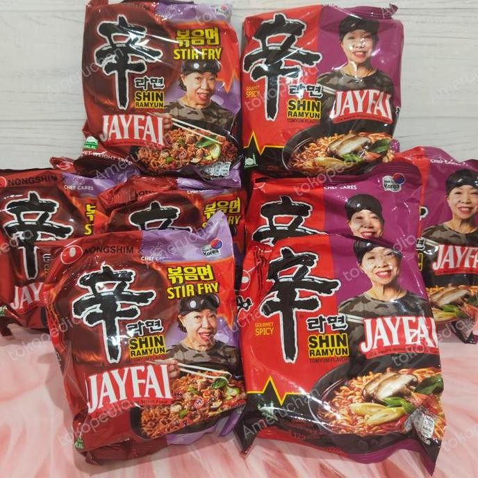 

Nongshim ShinRamyun JayFaiMieInstantThailand gs