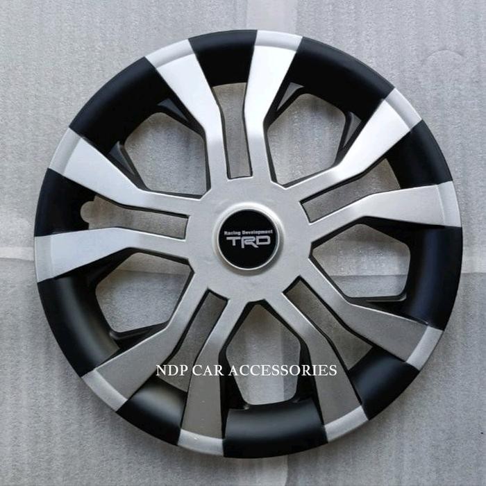 Isoka - Lxsh-Dop Roda / Wheeldop Tutup Velg Mobil Ring 13 Dan Ring 14 Dop Roda Type Lx Silver - Hita