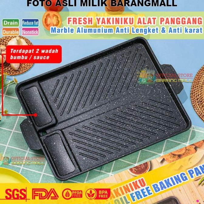 Tersedia MULTI GRILL PAN ROYALTA - Alat Panggang