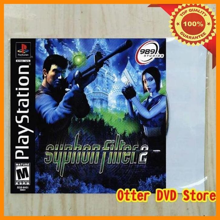 [TPS] KASET CD GAME PS1 PS 1 SYPHON FILTER 2 ( 2 DISC )