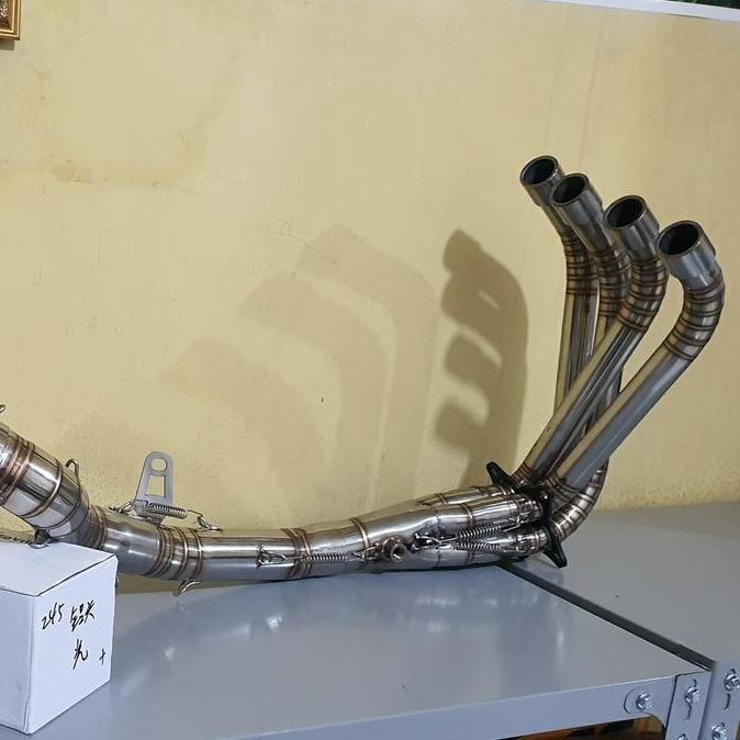 Header knalpot zx25r.kepala knalpot zx25r FS.UNDERBELLY & HIGMOUNT.