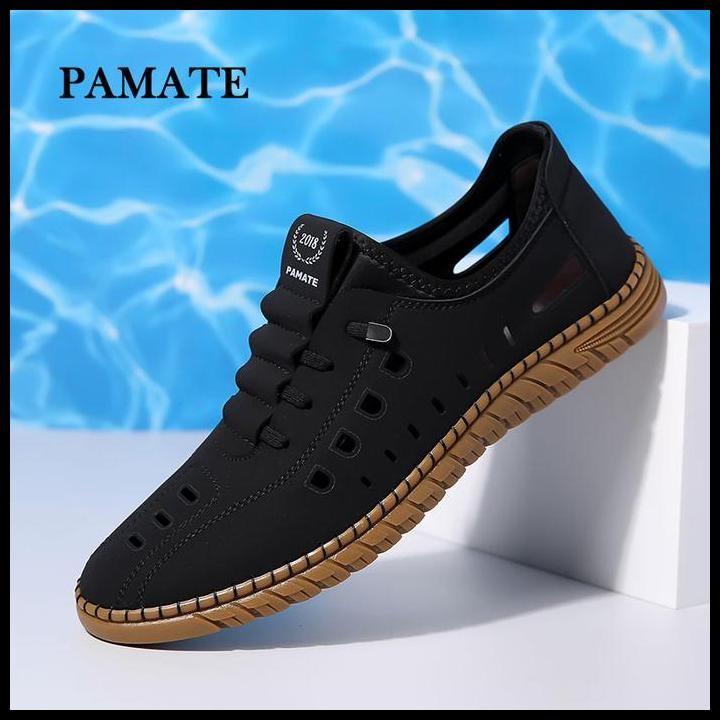PamateMen'S Summer Hollow-Out Breathable Casual Shoes, Lightweight And Soft Men'S Shoes. Original Be