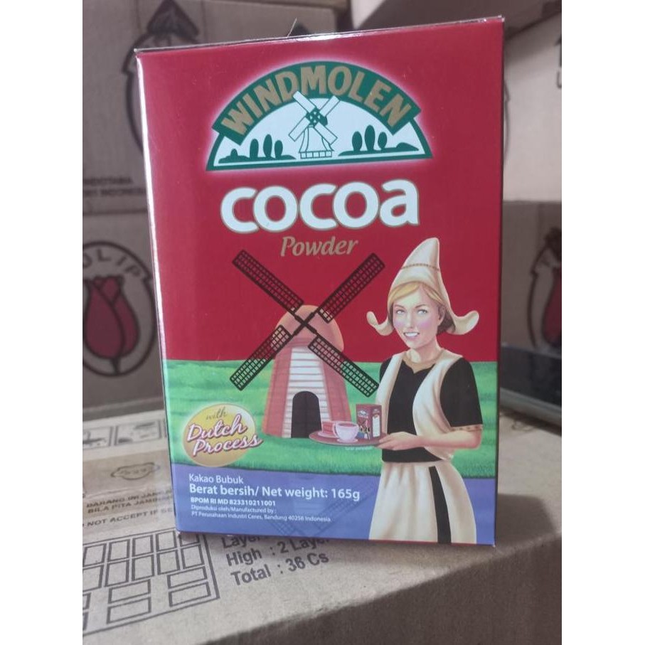 

[Ready/Spesial] Windmolen Cocoa Powder 180 Gram - Coklat Bubuk Windmolen [Terlaris&Recommended]