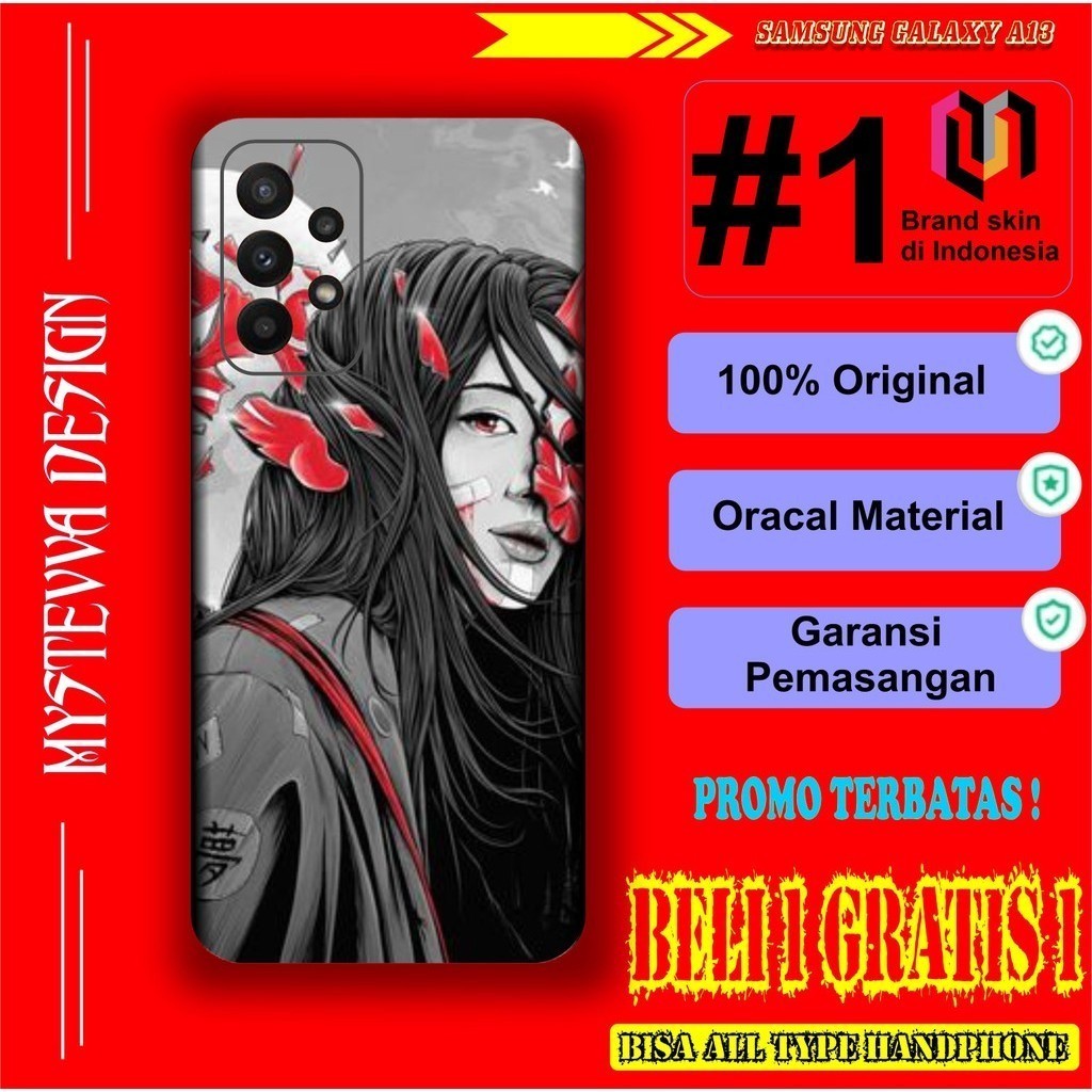 

Terlaris Presisi Samsung Galaxy A13 Casing/Stiker Panel Vynil Bisa Custom Dan COD
