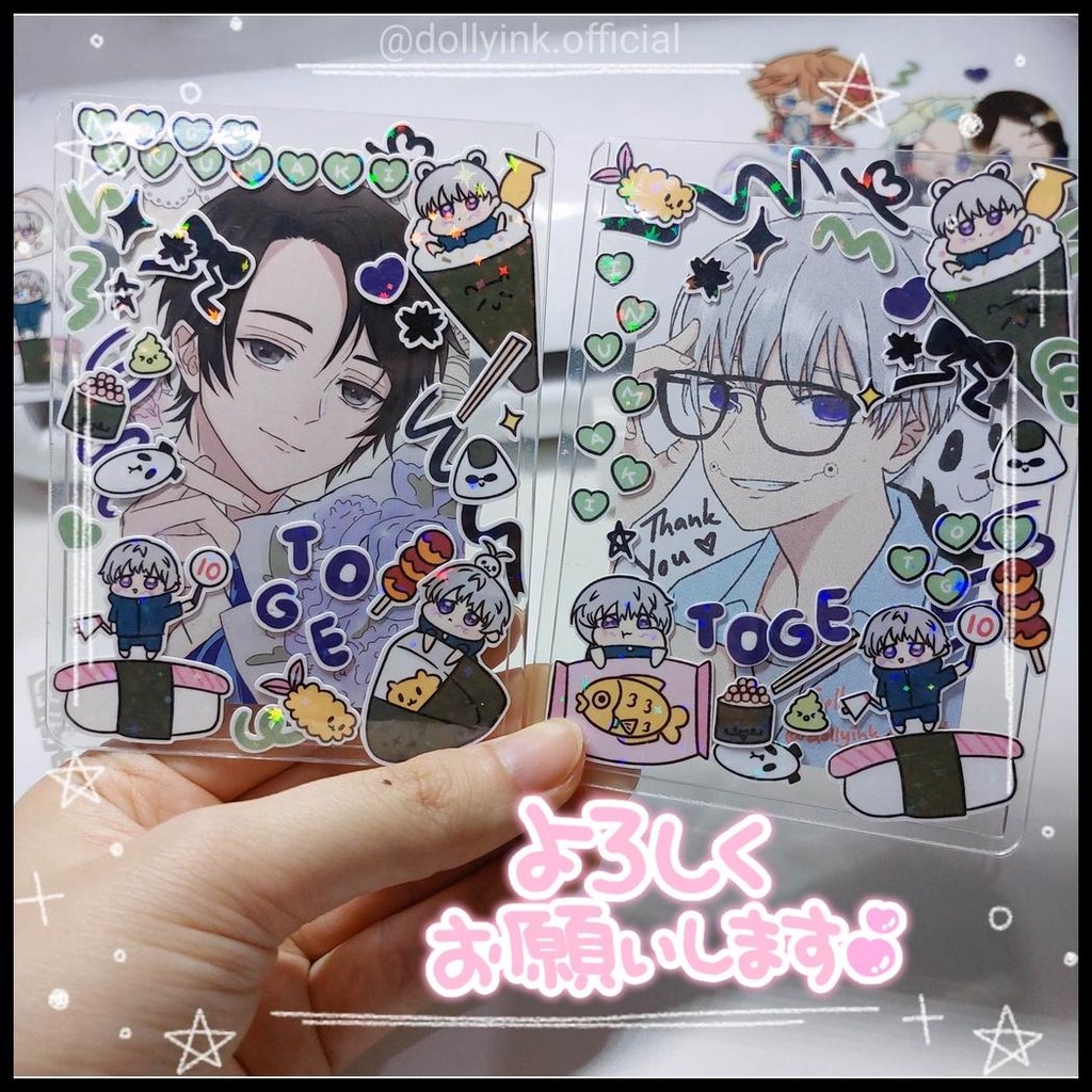 TOPLODER DECO/TOPLOADER DECO ANIME JUJUTSU KAISEN/TOPLOADER DECO INUMAKI TOGE BY DOLLYINK./PC HOLDER