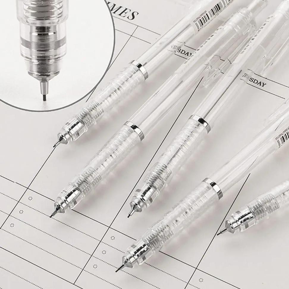 

Simple Automatic Mechanical Pencil 0.5Mm/0.7Mm Plastic Drawing Special Pencil Office School Writing Art Supplies