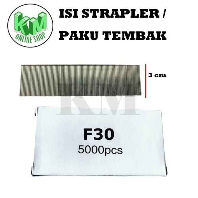 

Isi Paku tembak F30 Isi Air Nailer F30
