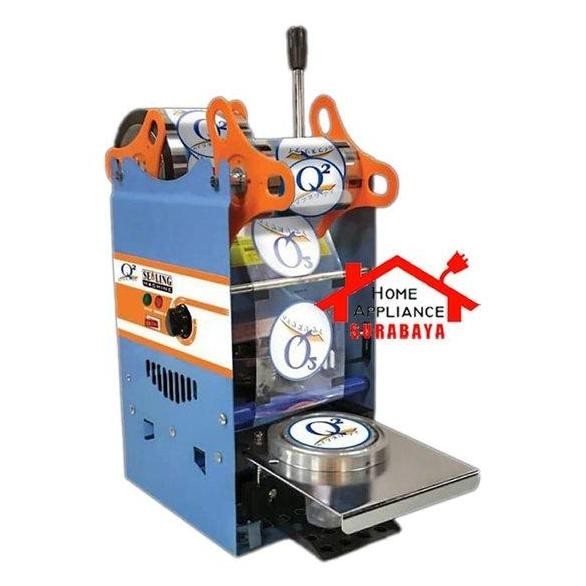 TERLARIS - Mesin Cup Sealer Press Gelas Plastik Manual Sealing Machine Q2 8881 Q2-8881