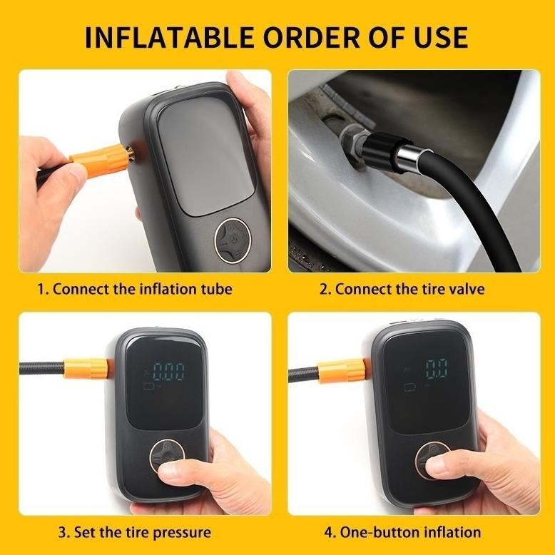 HJK KEELAT KCI01  Pompa Udara Mini Pompa Portable Pompa Kompresor Udara