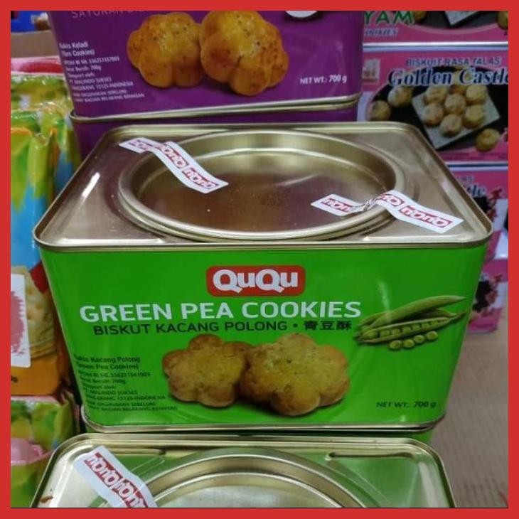 

( OBAT IMPORT ) SALE GREEN PEA COOKIES BISKUIT KACANG POLONG MALAYSIA KALENG 700GR PRIVASI AMAN