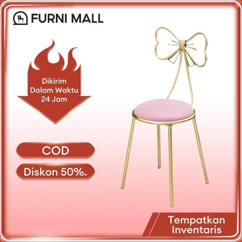 Kursi Rias / Kursi Meja Rias / Kursi Makeup / Kursi Rias Minimalis/kursi murah/kursi rias estetik/ k