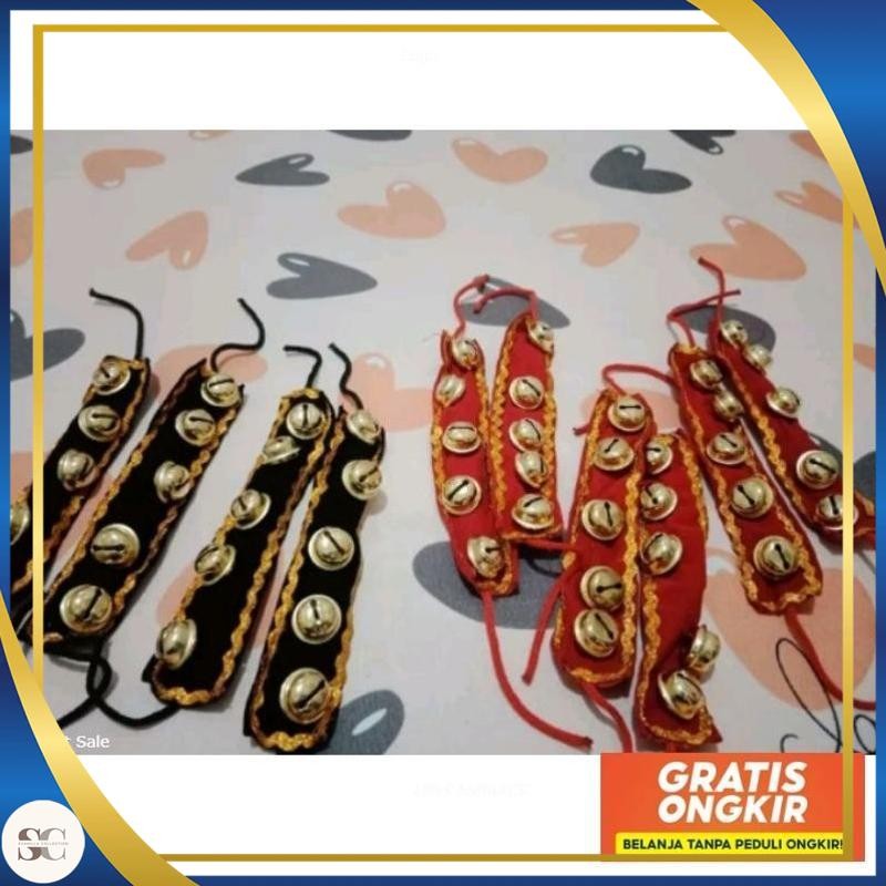 Flash Sale Gelang Kaki Binggel Doraemon Murah Klinting Barongan Gongseng Jaranan Mainananak RRR-999