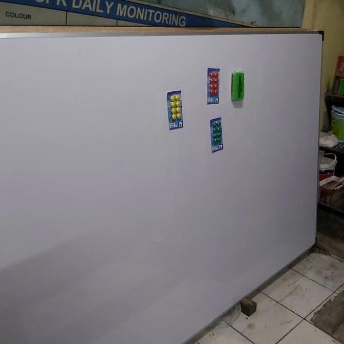 

whiteboard magnet 120 x 200 Kualitas Original