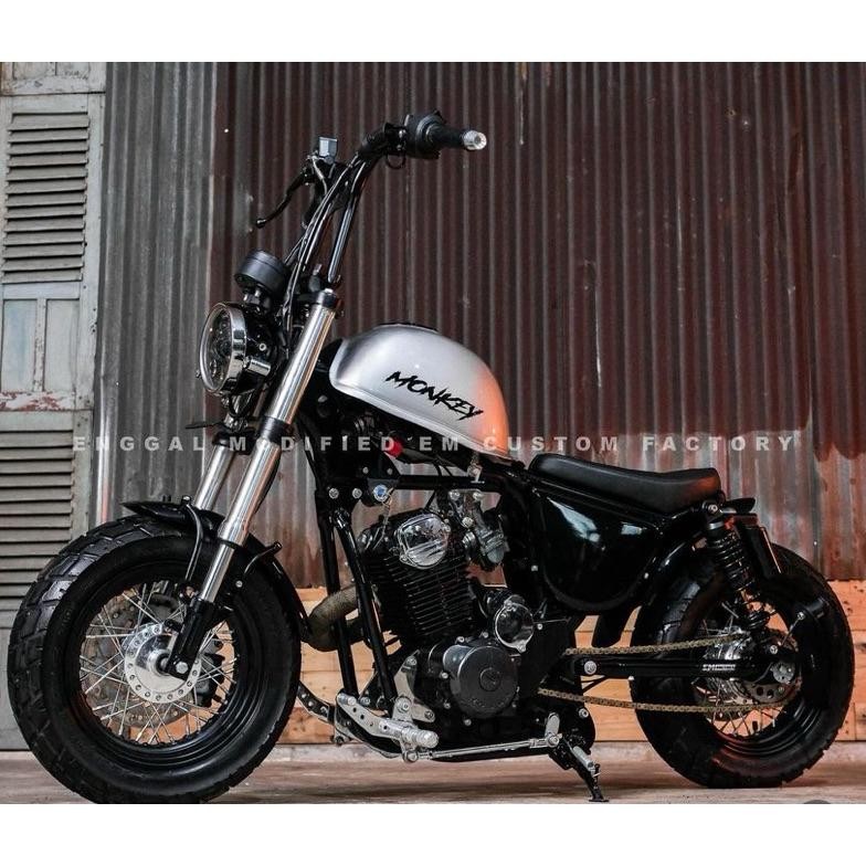 rangka monkey bobber pnp mesin tiger scorpio model enggal