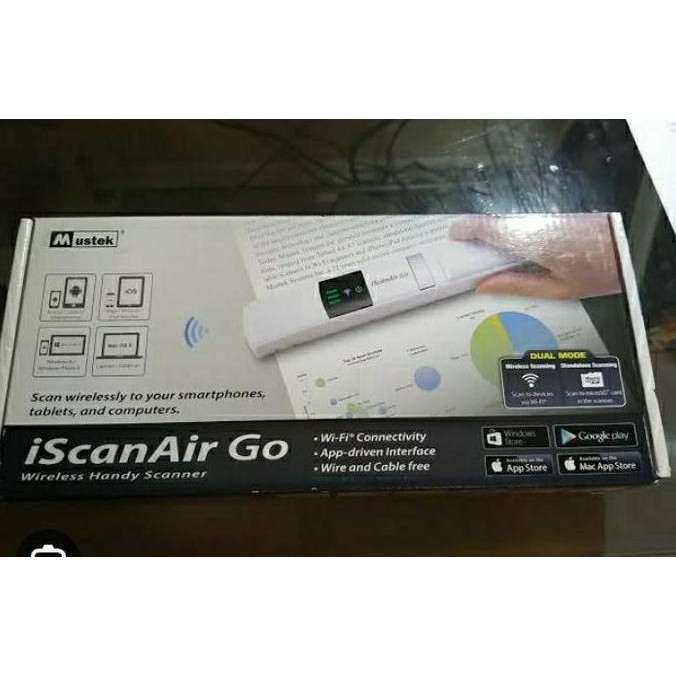 Scanner Portable Document ISCAN AIR GO MUSTEK
