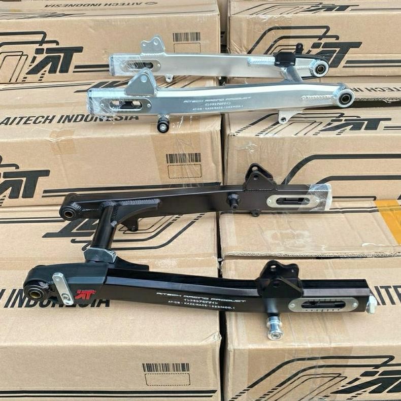 Swing Arm CB GL 100 Begel Panjang Model Kaze AItech Lengan Ayun CB GL 100 Begel Panjang Model Kaze A