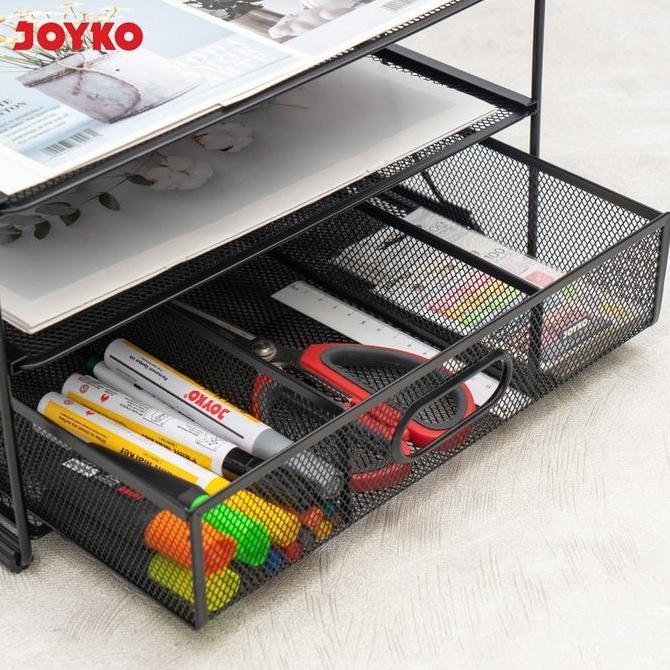 

Joyko Desk Set Besi Rak Surat 3 Susun Document Tray DS-65 Kualitas Original