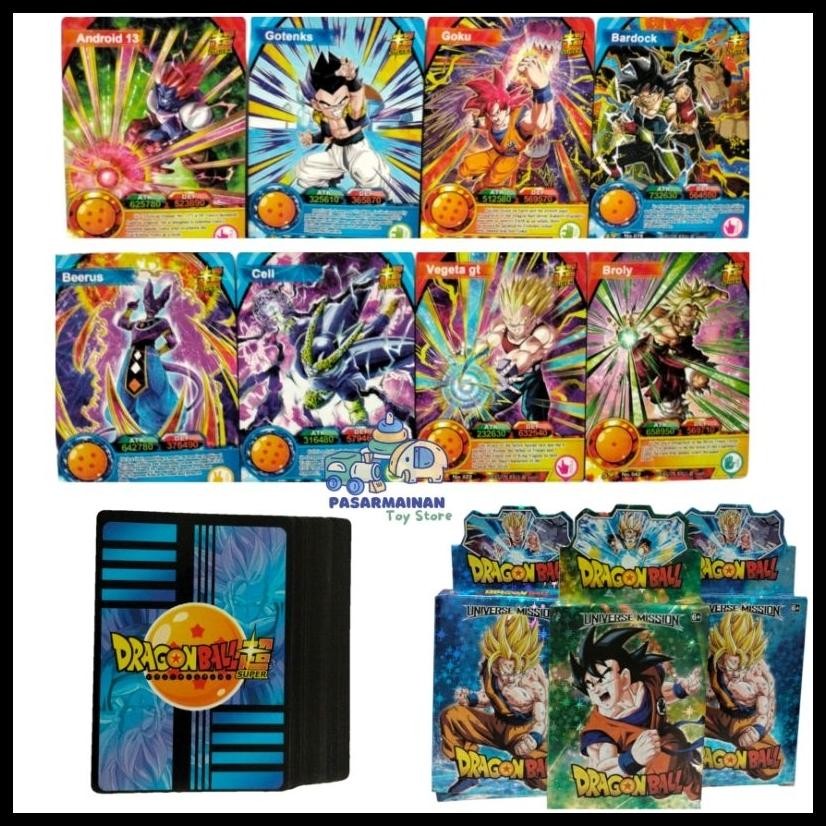MAINAN ANAK KARTU ANIME DRAGON BALL Z CARDS KARTU DRAGON BALL Z