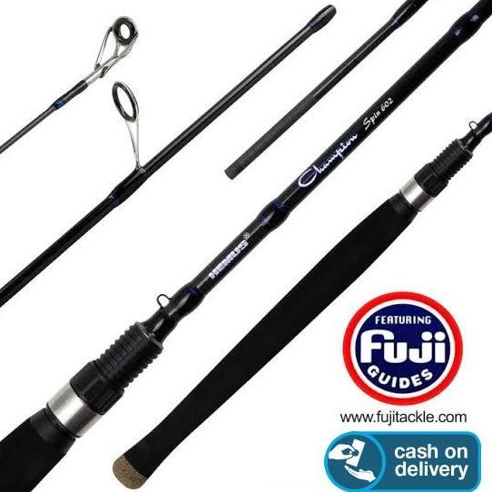 

Terlaris Joran Pancing Lentur Kuat Hemus Champion Fuji Ring