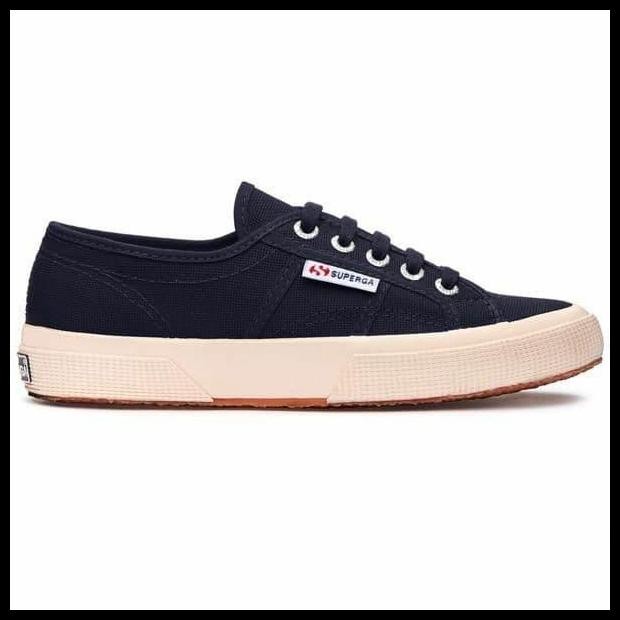Sepatu Sneakers Pria Superga 2750 Cotu Classic Navy Original Best Seller