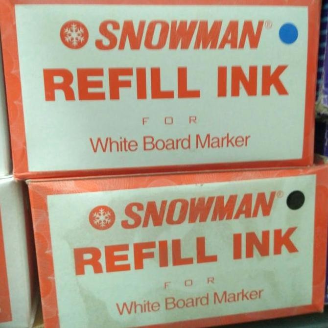 

Snowman Refill Ink White Board marker WBI-20. Kualitas Original