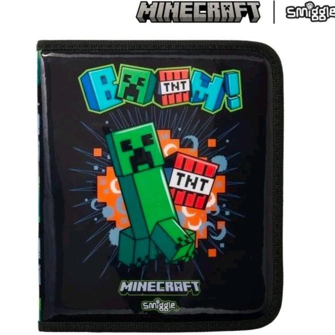 

Smiggle Stationery Zip It Minecraft/Gift Set/Kado/Alat tulis minecraft Kualitas Original