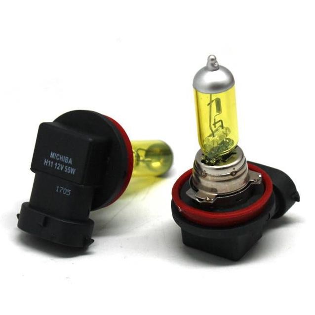 . Michiba H11 Halogen Bohlam Mobil Xenon