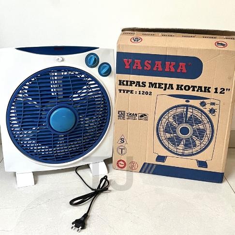 Kipas Meja Kotak / Boxfan Yasaka / Kipas Angin Meja - YASAKA 12inch 1202