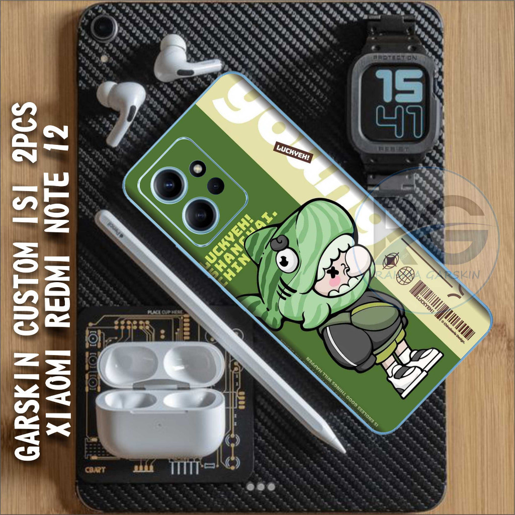 

Terlaris Presisi Xiaomi Redmi Note 12 Casing/Stiker Panel Vynil Bisa Custom Dan COD