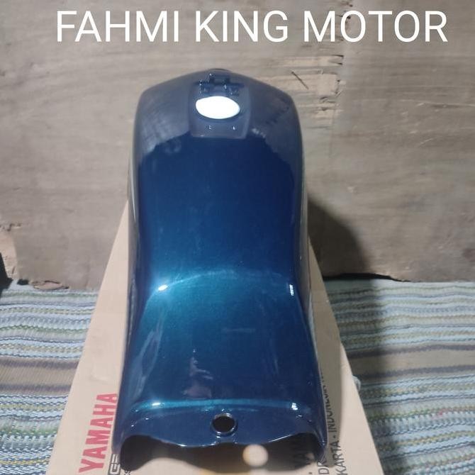 TANGKI RX KING HIJAU BOTOL ORIGINAL YGP GRES BARU STRIPING EMBLEM 2002 Kualitas Original